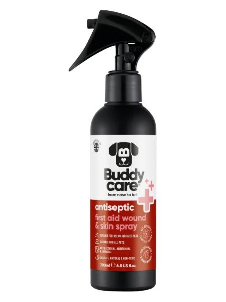 Spray antyseptyczny do pierwszej pomocy na rany i skórę dla zwierząt 200 ml