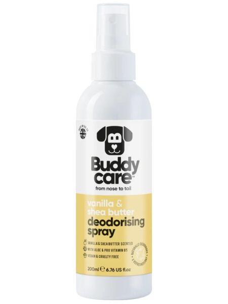 BUDDYCARE Spray dezodorujący dla psów wanilia i masło shea 200 ml