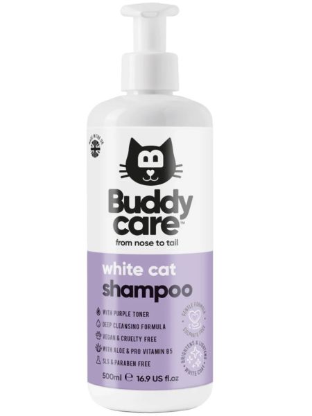 Szampon dla kotów Biały Kot 500 ml
