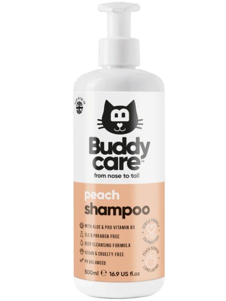 Szampon dla kotów Brzoskwiniowy 500 ml